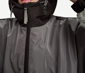 Vestes coupe-vent pour hommes, vêtements de rue, haute qualité, nouvelle mode, imperméable, respirant, toile enduite, polyester, nylon - Product Image 2