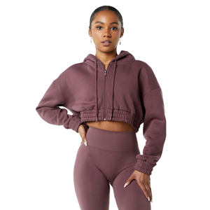 Hoodies d'automne en crochet surdimensionnés 2025 – Pulls respirants 100 % coton anti-boulochage avec logo personnalisé - Product Image 3