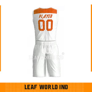 Maillots de basket-ball élégants pour garçons uniformes pour clubs et ligues grande taille et respirants pour les sports d'été - Product Image 3