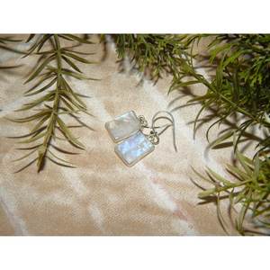 Moonstone Dainty Boho <b>Earrings</b> Handmade Sterling Silver Gemstone Women's <b>Earrings</b> <b>Fashionable</b> Gift Idea - Product Image 3