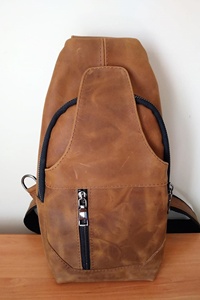 O bolsos de cuero para mujer Sling Chest Belt Fanny Pack Regalo de cumpleaños Regalo de día personalizado para él 2017 - Product Image 4