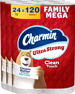 Best Price Chamin-Ultra Strong Absorbent Kitchen Roll 2 Ply Virgin Wood <b>Pulp</b> 24 Family Mega Rolls 120 Regular Rolls Factory - Product Image 2