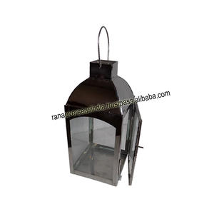 Wholesale Metal and <b>Glass</b> Hanging <b>Lanterns</b> for Home Events Party Wedding and Outdoor Decoration - Product Image 1