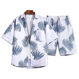 Ensemble de shorts de sport d'été décontractés pour hommes vêtements de sport minces à séchage rapide avec haut à manches courtes - Product Image 1