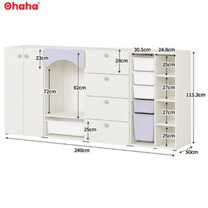 Armoire Moderne pour Enfants OHAHA - TAK012 - Product Image 2