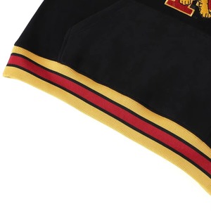 Customized Winter Women's Red Black Sorority Campus Crewneck Sweatshirt Front White-Black-Red Rib Sleeve Hem <b>Detail</b> <b>Quick</b> Dry - Product Image 6