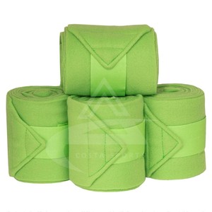 Équipement de jambes de Polo de cheval, Bandages en polaire fabriqués par le meilleur cheval, Bandages de jambes de cheval 300 GSM - Product Image 4