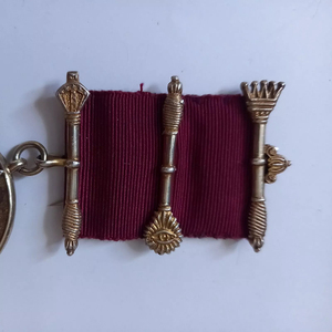 Joya de pecho de maestros pasados artesanales de alta calidad personalizada con nombre de logia año superior por encargo Masonic Regalia Chest Ronpex - Product Image 2