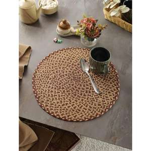 Manteles tradicionales de yute y cuerda con elementos rústicos de diseño antiguo disponibles a toda la tarifa de venta - Product Image 2