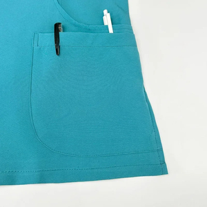 ชุดเครื่องแบบพยาบาลแขนสั้นคอปกตั้งชุดเครื่องแบบพยาบาลสำหรับผู้หญิงชุดยูนิฟอร์มทางการแพทย์ - Product Image 3