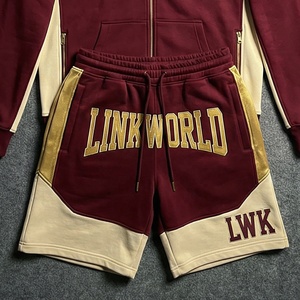 Ensemble survêtement unisexe en coton 100 % pour homme : sweat à capuche et short streetwear – Collection Hiver – Vente en gros - Product Image 5