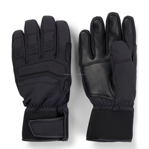 High Quality Real Goat Leather <b>Gloves</b> Memory Foam <b>Knuckles</b> Reinforced Inserts for Daily Use Cycling Featuring Palm Grip Panel - Product Image 4