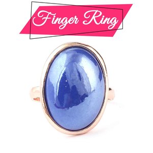 Women's Fancy <b>Locket</b> Set - Blue - Product Image 4