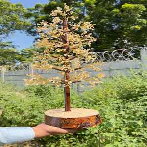3000 Beads Natural Citrine <b>Tree</b> Crystal Healing Wishing <b>Tree</b> Agate Natural Chips Stone <b>Jewelry</b> Halloween - Product Image 3