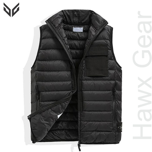 Meilleures ventes Veste rembourrée pour hommes pour adultes Matériau en toile respirante Style hivernal High Street Design - Product Image 3