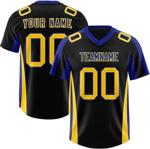 Jersey de Fútbol Americano Personalizado con Bordado, Nombre del Equipo y Número Personalizados, Suministro OEM ODM, Colección de Ropa Deportiva - Product Image 4