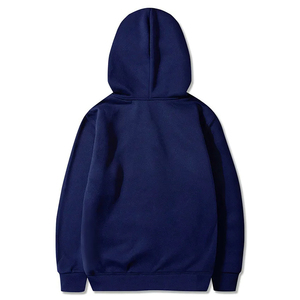 Sweat-shirt personnalisé coupe classique avec impression 3D en relief, respirant, en polyester/coton 340g, avec technique de teinture unie pour l'hiver - Product Image 2