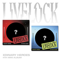 XDINARY HEROES-4TH MINI [ LIVELOCK ] Versión CD Digipack Álbum de K-Pop Más Vendido en Corea, Modelo JYPK1730