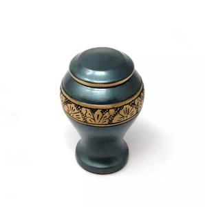 Venta de verano Elegante bandera americana Urna de cremación Cenizas humanas Funeral Memorial Adulto Metal Cremación Urna fabricante y exportador - Product Image 3