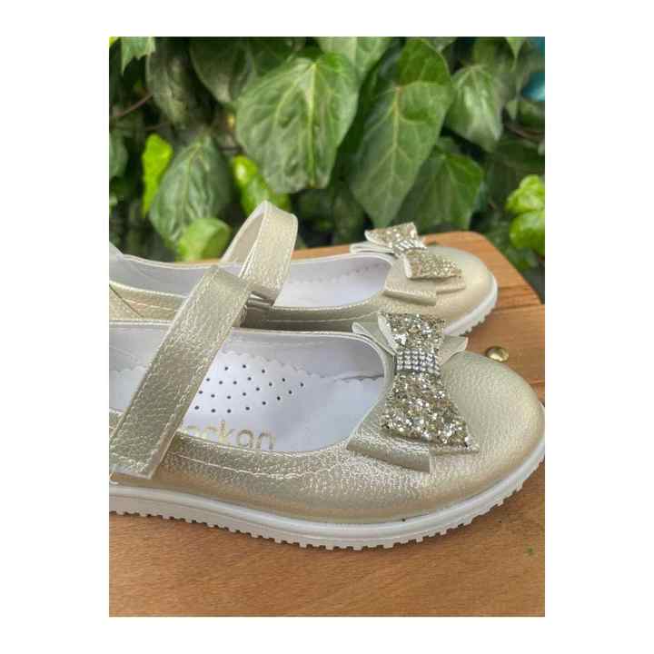 Girl Gold Glitter Princess Orthopedic Ballerina