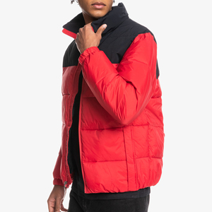 <b>Top</b> Quality Best Fashion Friendly Pullover Street Puffer Style Plain Pullover Men <b>Bubble</b> Jacket Customization Embroidery 2025 - Product Image 2