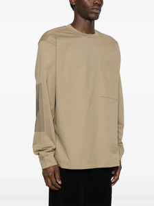 Sudadera extragrande de alta calidad para hombre con mangas largas y bolsillos Logotipo personalizado Cuello redondo Jersey liso Camiseta Color sólido - Product Image 3