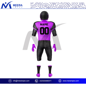OEM al por mayor nuevo diseño de fútbol americano uniforme transpirable sublimación impresa EE. UU. uniforme de fútbol hecho en Pakistán - Product Image 4