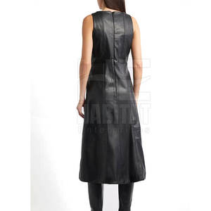 Vestido de Cuero para Mujer, Diseño Ajustado, Estilo Moderno y Elegante, Ideal para Fiestas - Product Image 2
