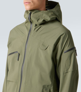 Chaqueta Softshell con Capucha Verde Oliva, Cortavientos, Resistente al Agua, para Senderismo al Aire Libre, de Secado Rápido - Product Image 4