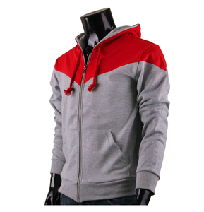 Sweatshirts baggy à capuche unisexes à fermeture éclair pour hommes Slim Fit Casual Long Sleeve Zip Us Thermal Imprimé avec des sweats à capuche pour hommes en relief - Product Image 3