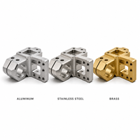 Pièces usinées CNC en acier inoxydable OEM pour composants de précision personnalisés avec options de traitement de surface par perçage et brochage, applications robotiques.