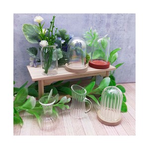 Casa de muñecas en miniatura 1:6 transparente e iridiscente cúpula de vidrio tetera botella y decoraciones-Accesorios de bricolaje - Product Image 1