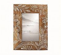 Cadre photo en bois classique, qualité supérieure, fabrication artisanale, design élégant et durable pour la décoration de la maison, affichage mural