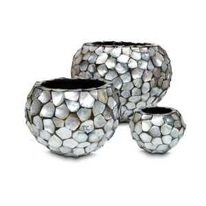 Maceta MOP, jarrón de nácar para maceta, maceta para restaurante y decoración de Hotel, jarrón de flores MOP - Product Image 4