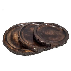 Accessoires de cuisine Plateau de service Design classique Vaisselle Plateau en bois de couleur naturelle Fabriqué à la main à un prix attractif - Product Image 4