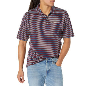 Polo de manga corta para hombre, ropa informal, holgada, transpirable, a la moda, de verano - Product Image 1