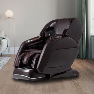 Mechanism Massage <b>Chair</b> <b>with</b> <b>Lumbar</b> Cooling Heat Dual Foot Rollers Smart Massage Meditation Programs and Bluetooth Speakers - Product Image 2