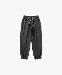 Pantalons d'hiver pour femmes personnalisés, style hip-hop, 100% coton, taille élastique - Product Image 2