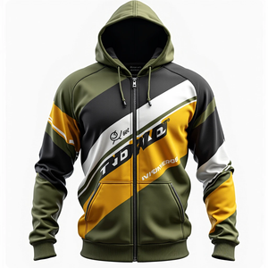 Sudadera con Capucha Extra Grande para Hombre, Estilo Urbano, 100% Poliéster, Mezcla de Algodón Básica, Totalmente Personalizable, Diseño Sublimado, Invierno - Product Image 6