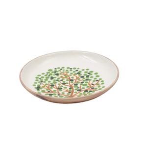 Plato cargador de madera de Acacia con incrustaciones personalizadas, 100 Uds., vajilla de restaurante a granel, guarnición de ensalada de lujo moderna, aperitivo, tuerca, cuenco para aperitivos - Product Image 1