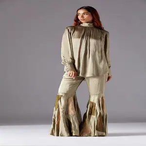 הודי יצוא איכות קלאסי חולצה עם Mesa Sharara הודי ספק זמין במחיר סיטונאי