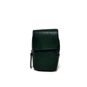 Sac d'accessoires de golf en similicuir vert, sac de golf pour télémètre et pochette de rangement pour balles de golf pour hommes et femmes IVA-C-G-2885 - Product Image 2