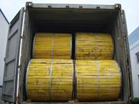 Cable conductor desnudo de aleación de aluminio trenzado 1/0 2/0 AWG AAC ACSR AAAC 63% de conductividad marca Jayuan con servicio de doblado