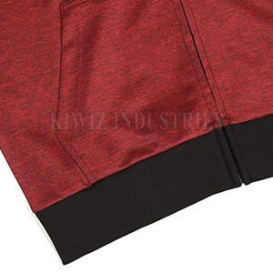 เสื้อฮู้ดมีซิปสำหรับผู้ชายชุดออกกำลังกาย - Product Image 5