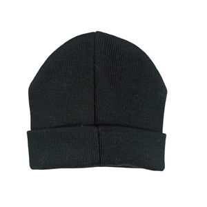 Gorros de Jacquard de invierno con logotipo personalizado OEM, gorro de fantasma de calavera tejido de algodón 100% para fiesta de Halloween, gorro de punto acrílico con puños - Product Image 2