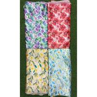 Kain Satin Malai Ringan dan Lembut Bermotif untuk Kurti, Atasan, Gaun Barat, Desain Fesyen, Butik, Penjahitan, dan Pakaian DIY