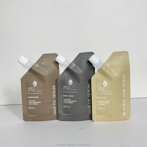 Custom Laundry <strong>Detergent</strong> And Shampoo Stand Up Pouches With Spout Wash Liquid Spout Pouches With Custom Features - Product Image 1