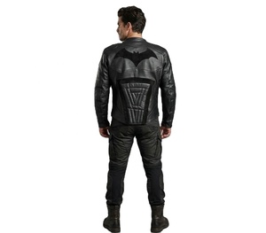 เสื้อแจ็คเก็ตหนังแท้สำหรับผู้ใหญ่ รุ่นซูเปอร์ฮีโร่ ยูนิเซ็กซ์ บริการ OEM คอสเพลย์ จัดส่งฟรี พร้อมการรับประกันการค้า - Product Image 2