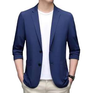 Custom 100% High Quality <b>Clothing</b> Man Suit Blazer Set With Dress Pant Business Wear Casual Breathable Slim-fit Suit For Man - Product Image 1
