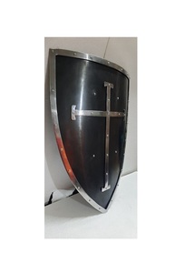 Chevalier médiéval croisé croix templier bouclier reconstitution Cosplay bouclier Halloween cadeaux articles - Product Image 3